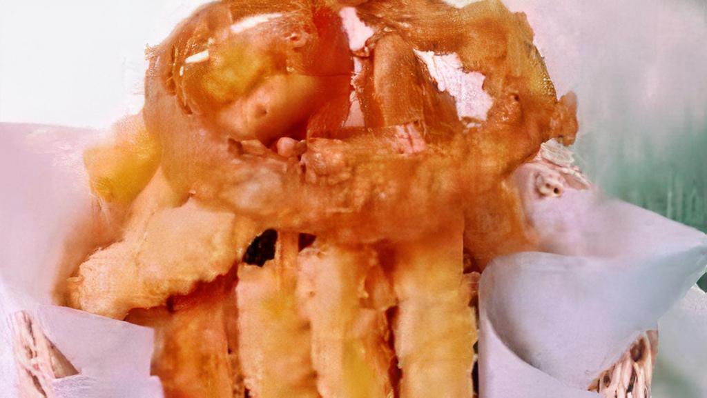 Shrimp Tempura Appetizer · Lightly batter fried shrimp and vegetable.