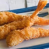 Shrimp Tempura · Crispy shrimp tempura with side of our yum yum sauce