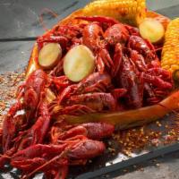 Crawfish (Seasonal) · Louisiana-Style Crawfish with a perfect balance of garlic, lemon pepper, and cajun spices. S...