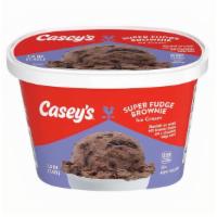 Casey'S Super Fudge Brownie Ice Cream 1.5Qt · Calling all chocolate lovers! Casey's Super Fudge Brownie Ice Cream takes chocolate to a who...