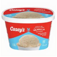 Casey'S Vanilla Ice Cream 1.5Qt · There's nothing quite like the classics. Order our smooth, creamy Vanilla Ice Cream for pick...