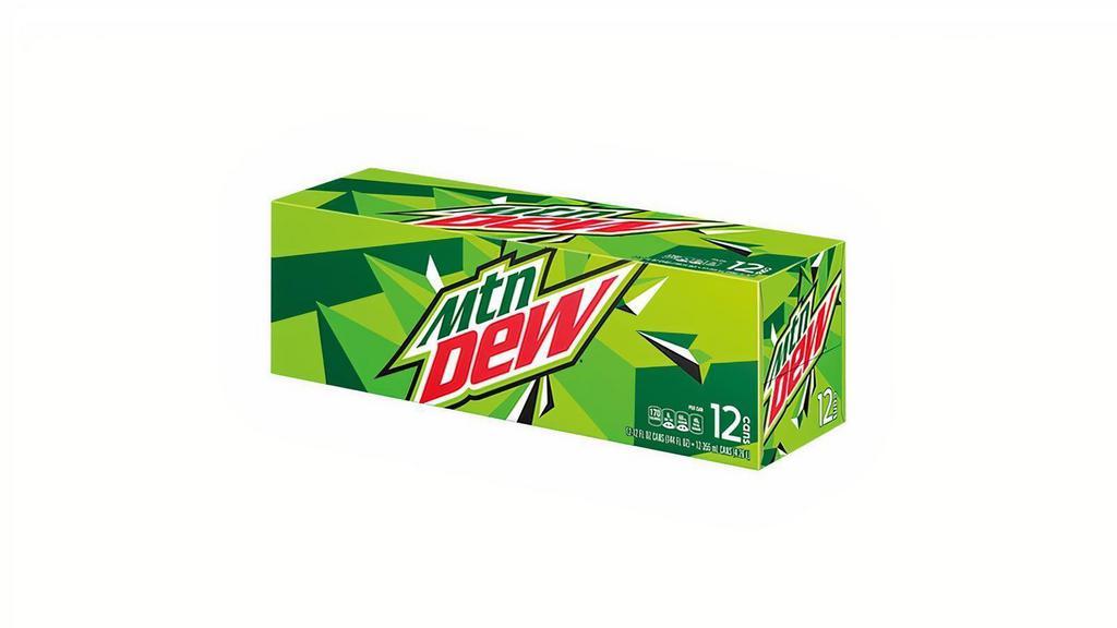 Mtn Dew 12Pk · Mtn Dew exhilarates and quenches with its one of a kind, bold taste.