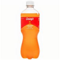 Casey'S Orange Soda 20 Oz  · New Casey's Orange Soda has a crisp fruity taste to quench any thirst. Try one today!