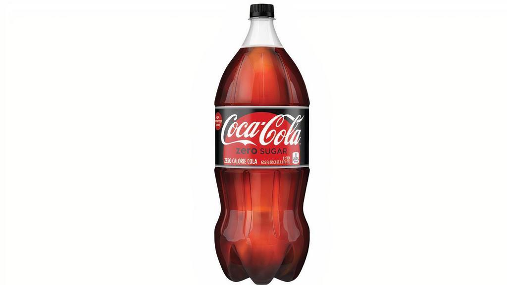 Coca-Cola Zero Sugar 2L · Enjoy Coke Zero's real Coca-Cola taste and zero calories with meals, on the go, or to share. Serve ice cold for maximum refreshment.