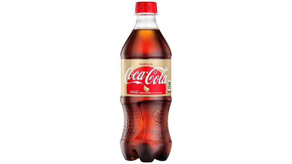 Coke Vanilla 20Oz · Enjoy the crisp and refreshing taste of Coca-Cola with a hint of vanilla.