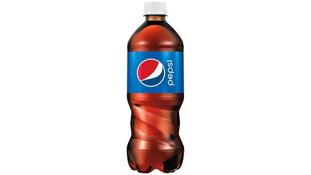 Pepsi 20Oz · Delicious and refreshing Pepsi pairs perfectly with your favorite pizza! Order your Pepsi for delivery or carryout!