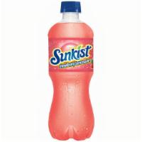 Sunkist Strawberry Lemonade Soda 20Oz · Soak up the sunny taste of Sunkist Strawberry Lemonade soda! Beaming with fruity strawberry ...