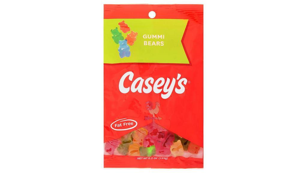 Casey'S Gummi Bears 6.5Oz · Our own chewy gummy bears with 12 flavors! Add one to your cart and enjoy this tasty treat.