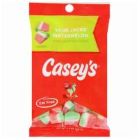 Casey'S Sour Watermelon Slices 4.5Oz · Our own sour jacks watermelon packs the right amount of sweet and sour. Add one to your cart...