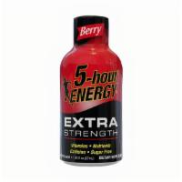 5 Hour Energy Extra Liquid · Need an energy boost to get through your day? Grab a Berry flavored Extra Strength 5-hour EN...