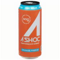 A Shoc Orange Freeze 16Oz · Like a delicious creamsicle on a hot summer day, our Orange Freeze flavor, has a zest for li...