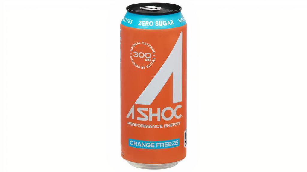 A Shoc Orange Freeze 16Oz · Like a delicious creamsicle on a hot summer day, our Orange Freeze flavor, has a zest for life like nothing you've ever tasted before. This citrus has a twist - and the energy to take you further than ever before.