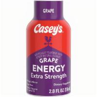 Casey'S Extra Strength Grape Energy Shot 2Oz · Get an energy boost from Casey's Extra Strength Grape Energy Shot.