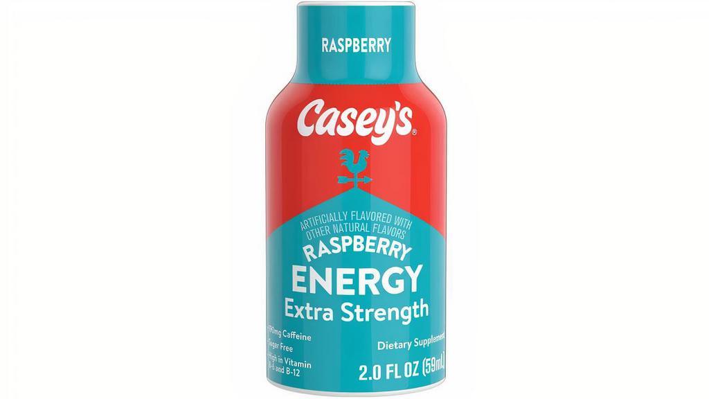 Casey'S Extra Strength Raspberry Energy Shot 2Oz · Get an energy boost from Casey's Extra Strength Raspberry Energy Shot.