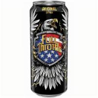 Full Throttle Citrus 16Oz Can · Hard working - easy drinking. We live scars, white knuckles, and no regrets. Broken bodies t...