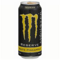 Monster Reserve White Pineapple 16Oz · Monster Reserve is straight-up original Monster in new amazing flavors. It's the ideal combo...