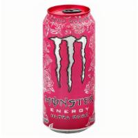 Monster Ultra Rosa 16Oz · Crafted with a light and easy drinking flavor that’s also crisp and complex with a floral fi...