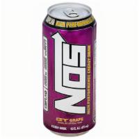 Nos Grape Energy Drink 16Oz · Fuel Up. Fire Up. 100 mile an hour power. Thundering from top gear to no fear, the super-cha...