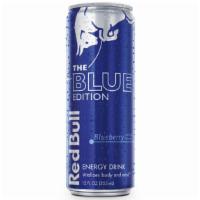 Red Bull Blueberry 12Oz · Single 12 fl oz can of Red Bull Energy Drink Blue Edition. Red Bull Blue Edition's special f...