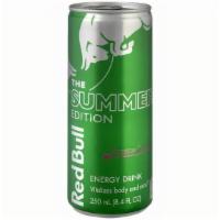 Red Bull Dragonfruit 8.4Oz · Red Bull Green Edition's special formula contains ingredients of high quality: Caffeine, Tau...