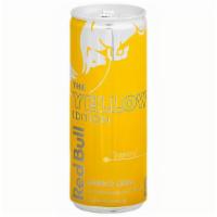 Red Bull Tropical 8.4Oz · Red Bull Yellow Edition's special formula contains ingredients of high quality: Caffeine, Ta...