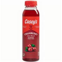 Casey'S Cranberry Juice Blend 12Oz · New Casey's Cranberry Juice is the perfect blend of tangy and sweet. And it's an excellent s...