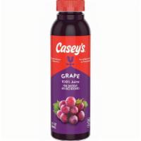 Casey'S Grape Juice 12Oz · 100% grape juice with no artificial colors or preservatives, it’s an excellent source of Vit...