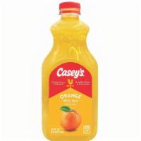 Casey'S Orange Juice 52Oz · New Casey's 100% Orange Juice is perfectly refreshing any time of day. And it's an excellent...
