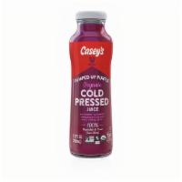 Casey'S Pumped Up Purple 11.2Oz · Casey’s cold pressed juices are 100% fruit and vegetable juice, not from concentrate with no...