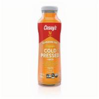 Casey'S Sunshine Day 11.2Oz · Casey’s cold pressed juices are 100% fruit and vegetable juice, not from concentrate with no...