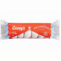Casey'S Powdered Mini Donuts 6Ct · Casey's Powdered Mini Donuts are the perfect snack for any time of day. Soft donuts coated i...
