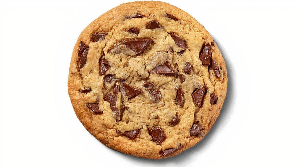 Chocolate Chunk Cookie · You can't go wrong with a chocolate chunk cookie! Grab one for dessert today. If ordering more than 2 Dozen cookies, please order 24 hours in advance.