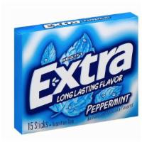 Wrigley'S Extra Peppermint 15Stk · Refreshing and delicious mint. Way to multitask. Show your tongue who's boss with a crisp, r...