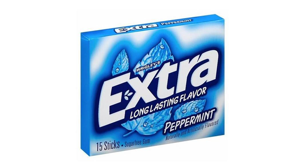 Wrigley'S Extra Peppermint 15Stk · Refreshing and delicious mint. Way to multitask. Show your tongue who's boss with a crisp, refreshing flavor.