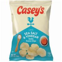 Casey'S Salt & Vinegar Kettle Chips 2.25Oz · These kettle cooked potato chips are the perfect blend of sea salt and vinegar, creating an ...