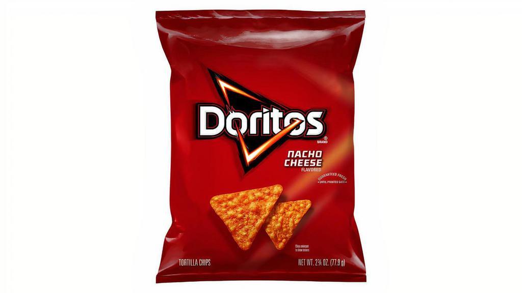 Doritos Nacho Cheese 2.75Oz · Crispy, crunchy Nacho Doritos are the perfect companion to your favorite Casey's Sandwich. Order Nacho Doritos chips for delivery or carryout!