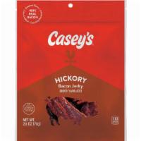 Casey'S Bacon Jerky 2.5Oz · Casey's Bacon Jerky offers a savory, meaty snack for those on the go.