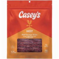 Casey'S Hot Beef Sausage Sticks 10Oz · Casey’s Hot Smoked Sausages are hickory smoked and then seasoned to perfection with a variet...
