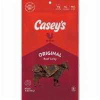 Casey'S Original Beef Jerky 10Oz · Casey's Original Beef Jerky offers a savory, meaty snack for those on the go.