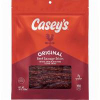 Casey'S Original Beef Sausage Sticks 10Oz · Casey’s Original Smoked Sausages are hickory smoked and then seasoned to perfection with a v...