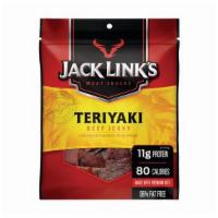 Jack Link'S Teriyaki Jerky 3.25Oz · East meets west. A little sweet, a little savory and a lot of beef. Our Teriyaki Beef Jerky ...