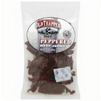 Old Trapper Peppered Beef 10Oz · Old Trapper Peppered Jerky is seasoned with our own quality mix of spices and generous amoun...
