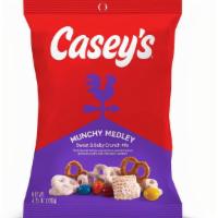 Casey'S Munchy Medley 4.25Oz · Enjoy a sweet & salty mix of pretzels and cereal covered in a sweet frosted goodness with mi...