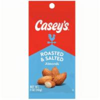 Casey'S Roasted & Salted Almonds 5Oz · Get your snack on with Casey's Roasted & Salted Almonds. Pair with a sweet treat and you can...