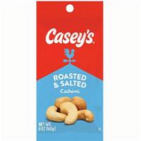 Casey'S Roasted & Salted Cashews 5Oz · Get your snack on with Casey's Roasted & Salted Cashews. Pair with a sweet treat and you can...