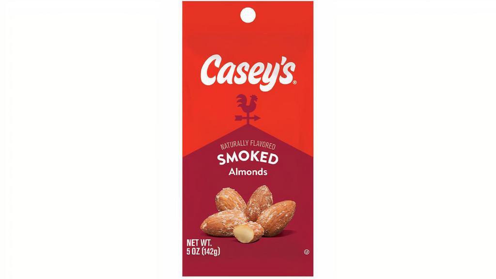 Casey'S Smoked Almonds 5Oz · Get your snack on with Casey's Smoked Almonds. Pair with a sweet treat and you can't go wrong!