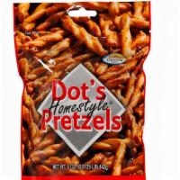 Dot'S Homestyle Pretzels 5Oz · Pretzels dusted with our top-secret seasoning blend giving our snacks an undeniably amazing ...