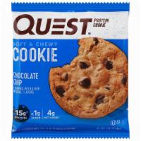 Quest Chocolate Chip Protein Cookie 2.03Oz · Each soft & chewy cookie is loaded with decadent chocolate flavored chunks and the protein y...