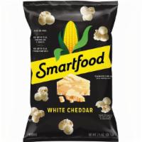 Smartfood White Cheddar Popcorn 2.25Oz  · Being smart is always in great taste. So, it’s easy to understand why we make our popcorn wi...