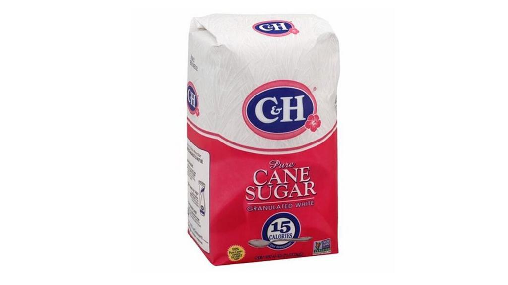 C&H Cane Sugar 4Lb · C&H® Granulated Pure Cane Sugar is extra fine granulated, free-flowing and of the highest quality. This all-purpose sugar is ideal for table use, baking, preserving, canning, and for sweetening beverages.